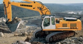 Manutenção Preventiva de Escavadeiras Liebherr R954