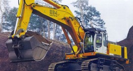 Manutenção de Corretiva Escavadeiras Liebherr R964